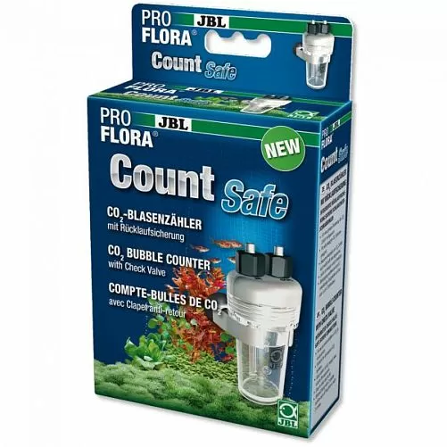 JBL ProFlora CO2 Count safe 2 счетчик пузырьков для любых CO2-систем JBL ProFlora CO2 Count safe 2 счетчик пузырьков для любых CO2-систем