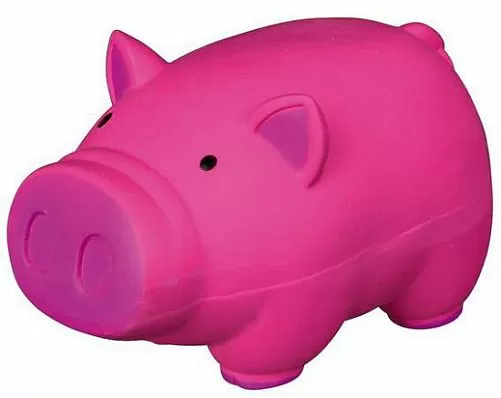 Игрушка TRIXIE Поросенок, 11 см, латекс, цвет в ассортименте