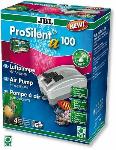JBL ProSilent a100 сверхтихий компрессор для аквариумов 40-150 л,  100 л/ч