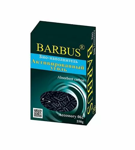 Активированный уголь Barbus для аквариума, 250 г Активированный уголь Barbus для аквариума, 250 г