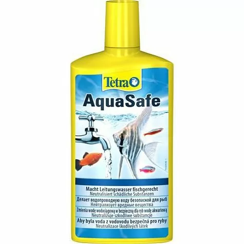 Кондиционер Tetra AquaSafe для подготовки воды 500 мл, на объем 1000 л Кондиционер Tetra AquaSafe для подготовки воды 500 мл, на объем 1000 л