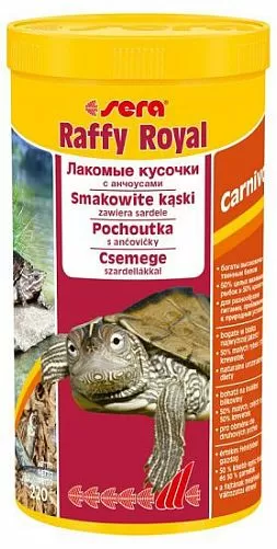 Sera RAFFY Royal корм для рептилий, 1 л