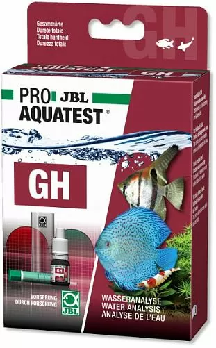 Экспресс-тест JBL ProAquaTest GH для определения общей жёсткости пресной воды Экспресс-тест JBL ProAquaTest GH для определения общей жёсткости пресной воды