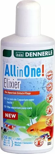 Добавка Dennerle All in One! Elixier для комплексного ухода за аквариумом, 250 мл
