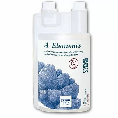 Добавка анионных элементов Tropic Marin Pro-Coral A-Elements для кораллов, 1 л