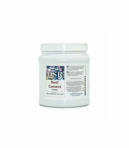 Клей DSR Reef Cement для аквариумных декораций на основе цемента, 5 минут, 1,3 кг
