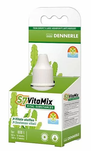 Добавка профессиональная Dennerle S7 VitaMix высококонцентрированная, 25 мл Добавка профессиональная Dennerle S7 VitaMix высококонцентрированная, 25 мл
