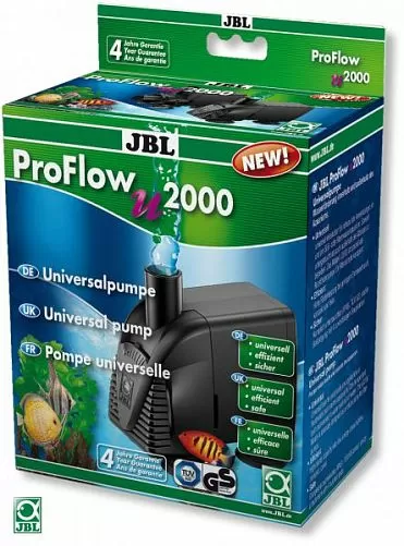 JBL ProFlow u2000 компактная универсальная помпа 2000 л/ч JBL ProFlow u2000 компактная универсальная помпа 2000 л/ч