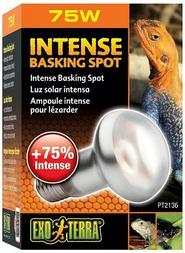 Лампа для баскинга Exo Terra Intense Basking Spot 75 Вт, 63 мм