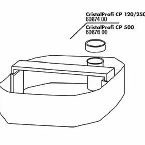 JBL Сетчатая корзина №2 (средняя) для внешних фильтров CristalProfi 500, арт. 6087600 JBL Сетчатая корзина №2 (средняя) для внешних фильтров CristalProfi 500, арт. 6087600