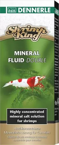 Добавка минералов Dennerle Shrimp King Mineral Fluid Double для аквариумов с пресноводными креветкам, 100 мл