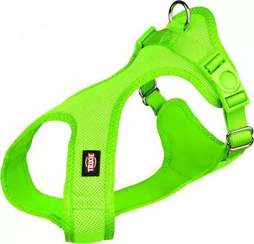 Шлейка TRIXIE Soft, S–M: 35–60 см, 20 мм, зелёный