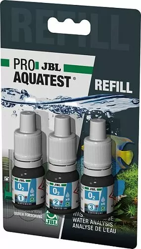 Дополнительные реагенты JBL ProAquaTest O2 Refill для экспресс-теста O2 Дополнительные реагенты JBL ProAquaTest O2 Refill для экспресс-теста O2