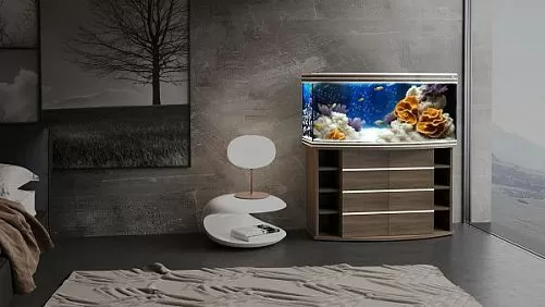 Аквариум Псевдоморе с тумбой STELLEX AQUA 300, 300 л, 126x51x139 см