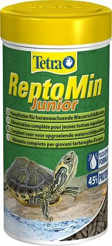 Корм Корм Tetra ReptoMin Junior для молодых черепах, 250 мл Корм Корм Tetra ReptoMin Junior для молодых черепах, 250 мл