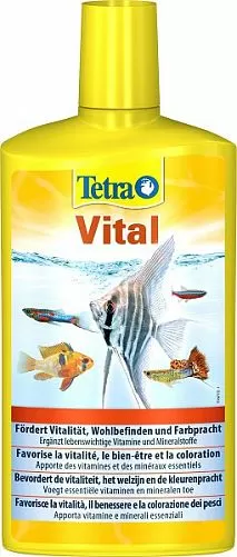 Кондиционер Tetra Vital для поддержания естественных условий на объем 1000 л, 500 мл
