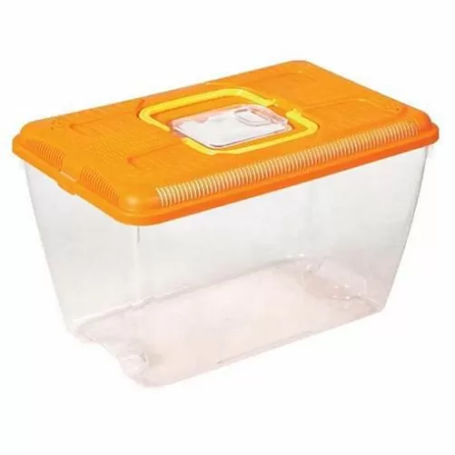 Фаунариум Naribo PCL-325 для мелких животных, пластиковый, с цветной крышкой, 32,5x21x20 см