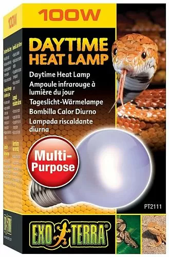 Лампа неодимовая дневного света Exo Terra Daytime Heat lamp для рептилий, 100 В, 10,5 см