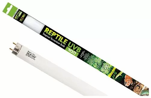 Лампа Т8 Exo Terra Reptile UVB100 former UVB5.0 для тропических террариумов, 18 Вт