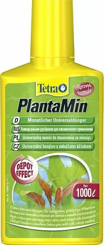 TetraPlant PlantaMin удобрение с железом для обильного роста растений, 250 мл