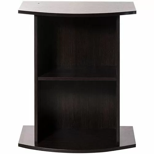 AquaPlus тумба фигурная STD-F под аквариум АК 70 л, открытая, чёрная