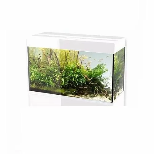 Аквариум Aquael GLOSSY 120 D&N белый, с лед-освещением, 260 л