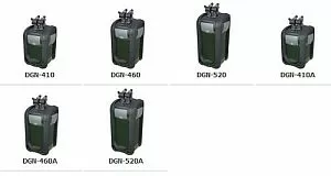 Внешний канистровый биофильтр BOYU регулируемый с&nbsp;UV-стерилизацией, 4&minus;30&nbsp;Вт, 300&minus;1610&nbsp;л/ч, 240х240&times;465&nbsp;мм