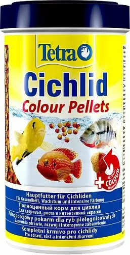 TetraCichlid Colour корм для яркого окраса цихлид, мульти шарики 500 мл TetraCichlid Colour корм для яркого окраса цихлид, мульти шарики 500 мл
