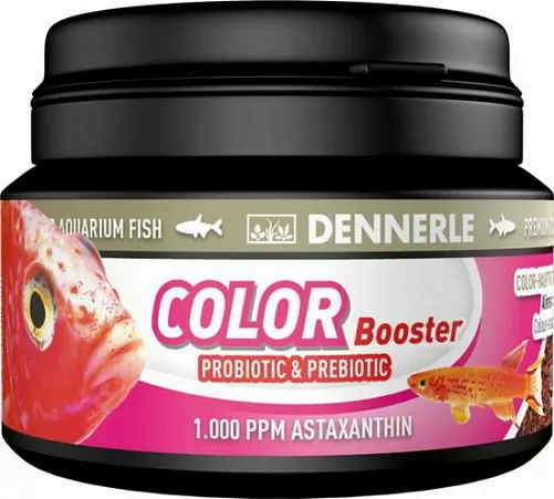 Dennerle Color Booster основной корм для усиления окраски аквариумных рыб, мини-гранулы 42 г Dennerle Color Booster основной корм для усиления окраски аквариумных рыб, мини-гранулы 42 г